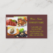 ローストチキンプライベートシェフダイナーケータリング 名刺 (正面)