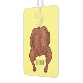 ローストチキン漫画イラストレーション カーエアーフレッシュナー (左)