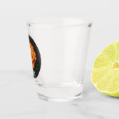 ローストチキン漫画イラストレーション ショットグラス (右)