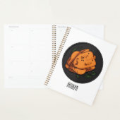 ローストチキン漫画イラストレーション プランナー手帳 (ディスプレー)