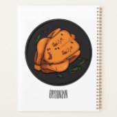 ローストチキン漫画イラストレーション プランナー手帳 (裏面)