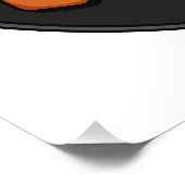 ローストチキン漫画イラストレーション ポスター (コーナー)