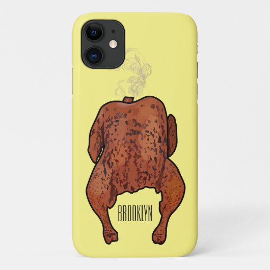 ローストチキン漫画イラストレーション Case-Mate iPhoneケース (裏面)
