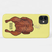 ローストチキン漫画イラストレーション Case-Mate iPhoneケース (裏面(横))