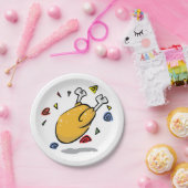 ローストチキン ペーパープレート (パーティー)