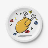 ローストチキン ペーパープレート (正面)