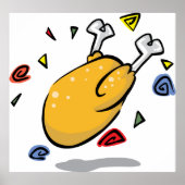 ローストチキン ポスター (正面)