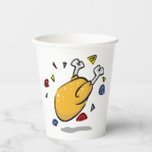 ローストチキン 紙コップ (正面)