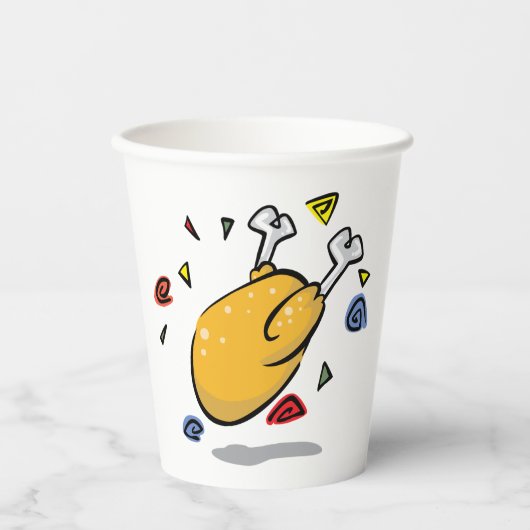 ローストチキン 紙コップ (正面)