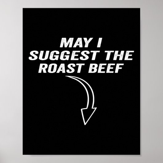 ローストビーフのミームをお勧めおもしろいする ポスター (正面)