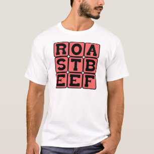 ローストビーフ、サンドイッチ肉 Tシャツ