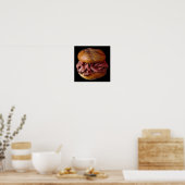 ローストビーフ ポスター (キッチン)