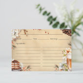 ローストフランスのレシピカード エンクロージャーカード (スタンド正面)