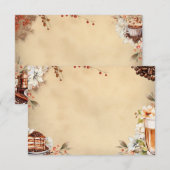 ローストフランスの空白のレシピカード エンクロージャーカード (正面/裏面)