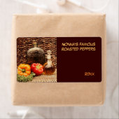 ローストペッパー缶詰ラベル ラベル (インサイチュ)