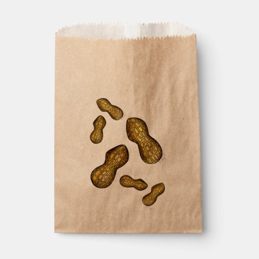 ローストボールパークピーナッツスナックフードトリート フェイバーバッグ (正面)