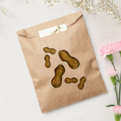 ローストボールパークピーナッツスナックフードトリート フェイバーバッグ (封をした状態)