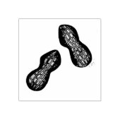 ローストボールパークピーナッツスナックフードトリート ラバースタンプ (インプリント)