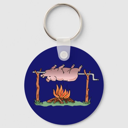 ロースト豚キーチェーン キーホルダー (正面)