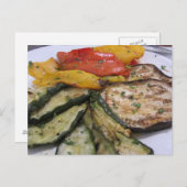 ロースト野菜 ポストカード (正面/裏面)