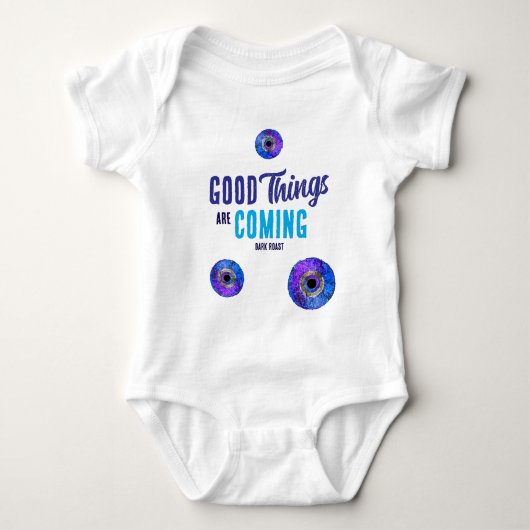 ロースト ベビーボディスーツ (正面)