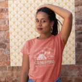 ロースト&ロームアキャンピングコーヒーデザイン Tシャツ