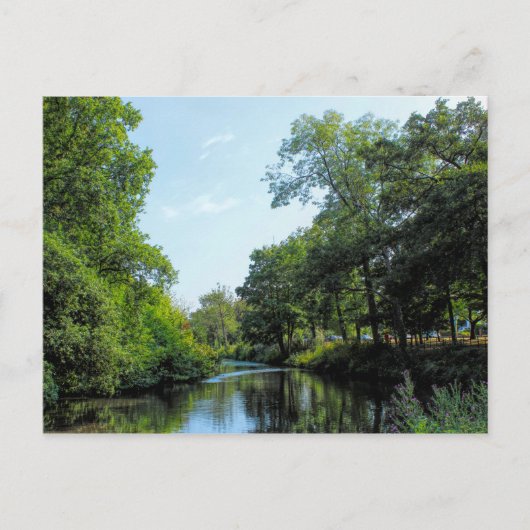 ロースパークレイク、カーディフ、ウェールズのはがき ポストカード (正面)