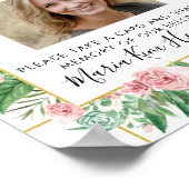 ローズが記憶を共有する 追悼記念看板 写真 ポスター (角)