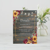 ローズとアスター エンクロージャーカード (スタンド正面)