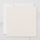 ローズとクリームのSave The Dateカード セーブザデート (裏面)