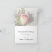 ローズとワイルドフラワーのメイソンジャー 感謝 (内部)