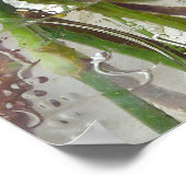 ローズと野の花のメイソンジャー ポスター (角)