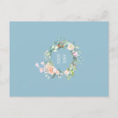 ローズのガーランド 60周年 セーブ・ザ・デート 案内ポストカード (裏面)