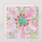 ローズの招待状 招待状 (正面/裏面)