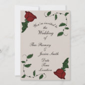 ローズの招待状 招待状 (正面)