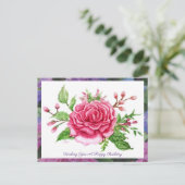 「ローズはローズのまま」グリーティング ポストカード (スタンド正面)