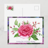 『ローズはローズ』グリーティングポストカード ポストカード (正面/裏面)