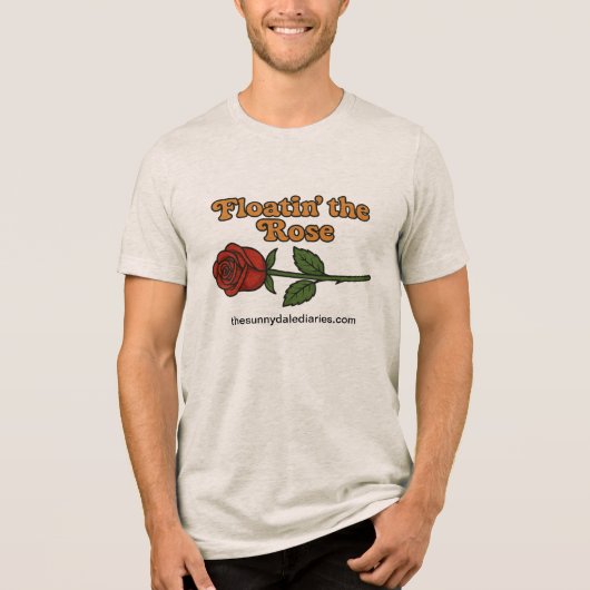 ローズを浮かべて Sunnydale+Diaries Tシャツ (正面)