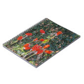 ローズアンドレディースアイタリアンラムフローラ ノートブック (左側)