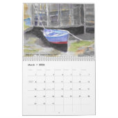 ローズアンメシェルヴメインウォーターカラーカレンダー カレンダー (3月 2026)