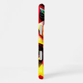 ローズアートフォンケース iPhoneケース (右側面)