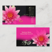 ローズウォーターユリ、オム 名刺 (正面/裏面)