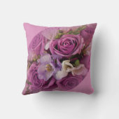 ローズエレガントブーケ クッション (裏面)