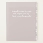 ローズエレガントブーケ プランナー手帳 (裏面)