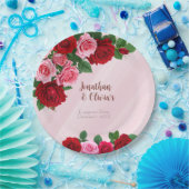 ローズエンゲージパーティー ペーパープレート (パーティー)