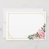 ローズエンブレイス宗教写真招待状 招待状 (裏面)