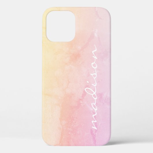 ローズオンブレグラマー Case-Mate iPhoneケース (裏面)