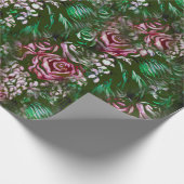 ローズカスケード ラッピングペーパー (角)