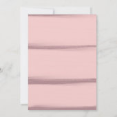 ローズガーデンのエレガントな花の結婚式招待状 招待状 (裏面)