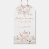 ローズガーデンティーパーティー ブライダルシャワーフェルトタグ ギフトタグ (正面)